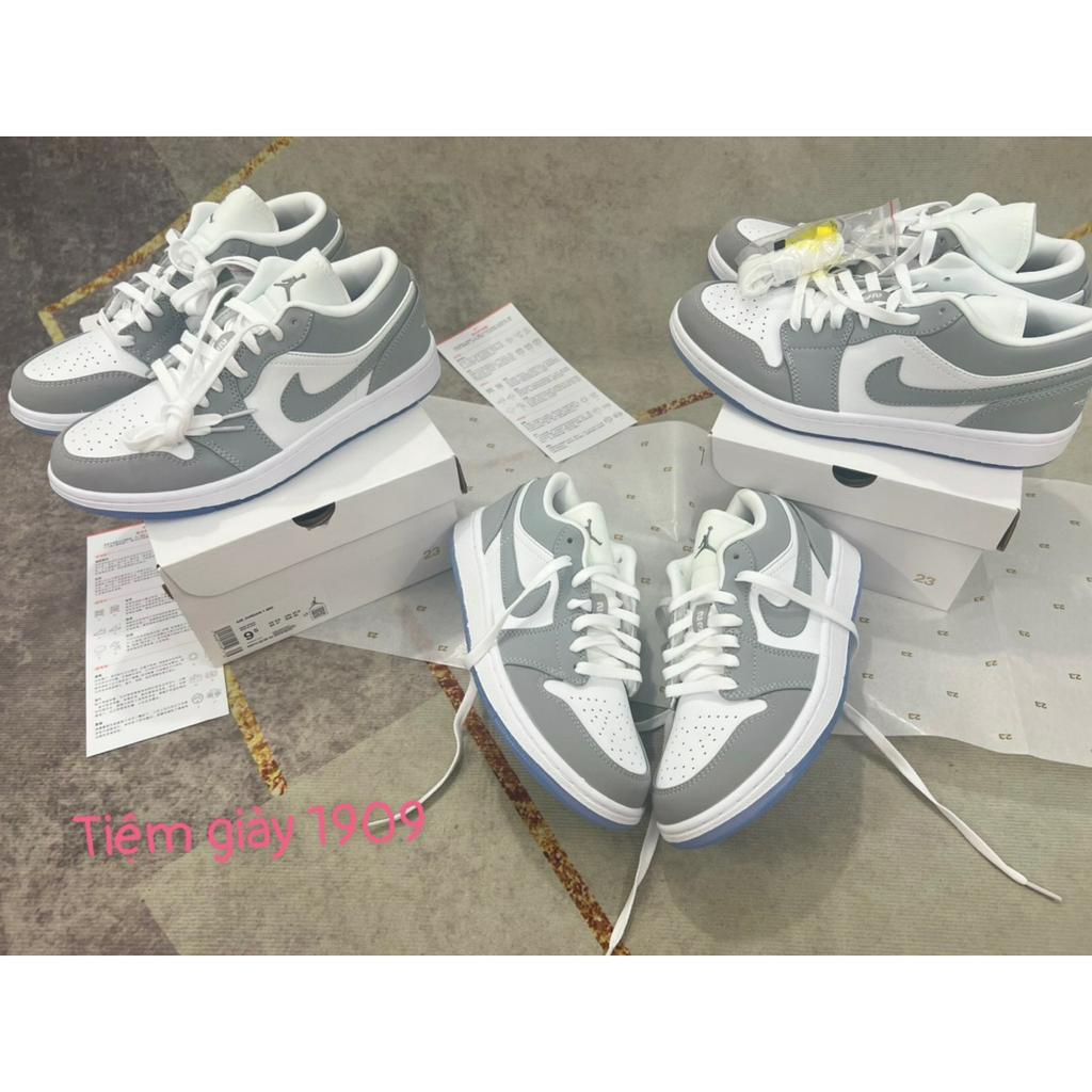 Giày Thể Thao  Jordan Cổ Thấp  Golf Grey  Xám Đế Trong + Cao Cấp + Gót Mịn + Đế Trong