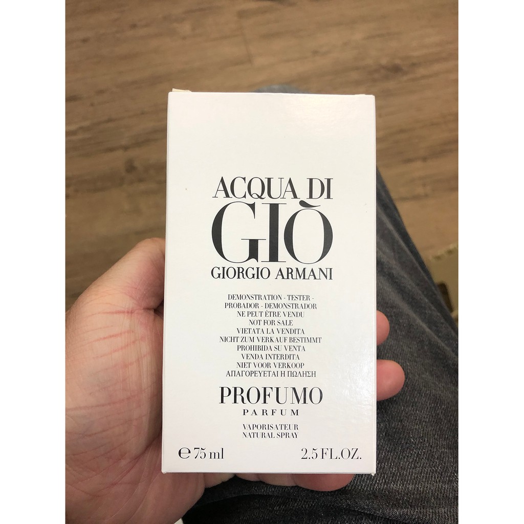 Nước Hoa Nam Armani Acqua Di Gio Profumo Parfum 75ml