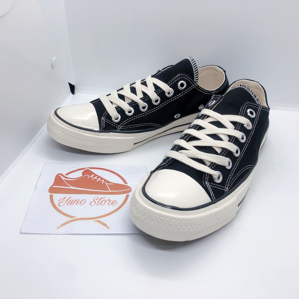 Giày Thể Thao Sneaker Vải Đen Cổ Thấp, Đế Mềm Cao Cấp - CT1 | BigBuy360 - bigbuy360.vn
