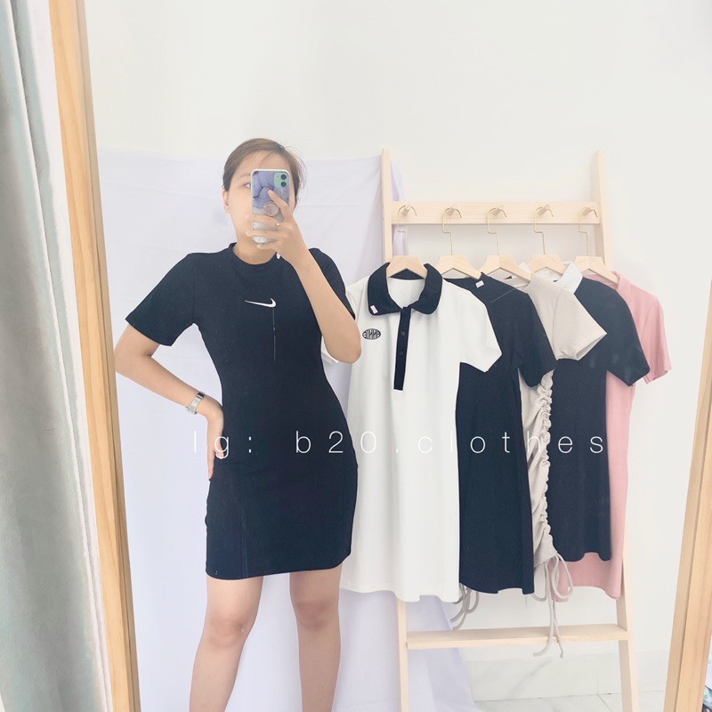 ĐẦM POLO THUN ÔM BODY SEXY