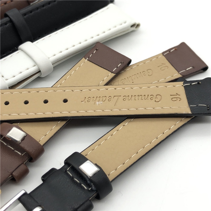 Dây Đeo Da Thay Thế Cho Đồng Hồ Đeo Tay 16/18/20/22mm