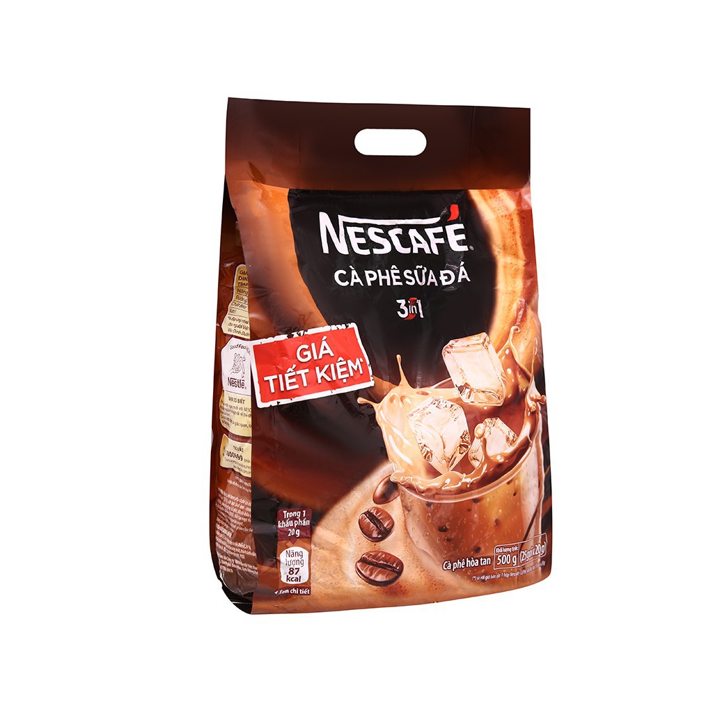 [G01] [HSD: 2021] Cafe sữa đá Nescafe hộp 10 gói 200g S031