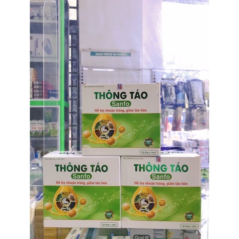 Thông táo sanfo- giúp nhuận tràng,hết táo bón