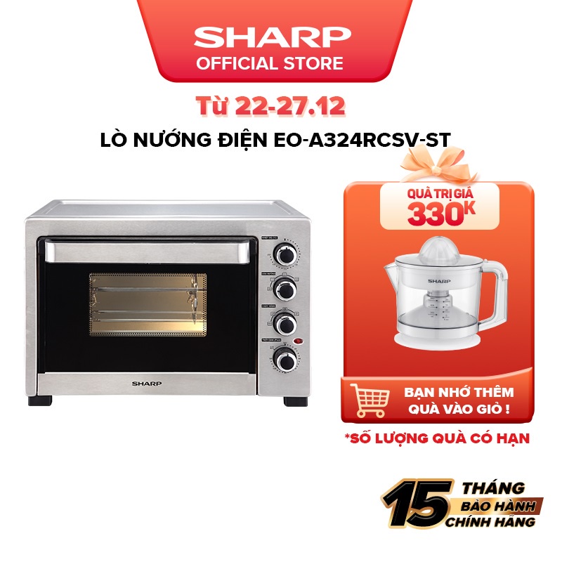 Lò Nướng Điện Sharp EOA324RCSVST 32L