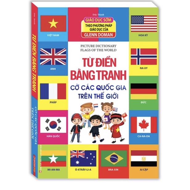 Sách - Từ Điển Bằng Tranh Cờ Các Quốc Gia Trên Thế Giới