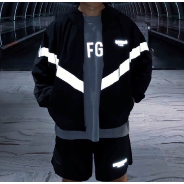 Áo Khoác Dài Tay Nam Nữ ESSENTIALS FEAR OF GOD Phản Quang Dù 2 Lớp Form Rộng Unisex Thời Trang Casual Streetwear Ulzang | BigBuy360 - bigbuy360.vn