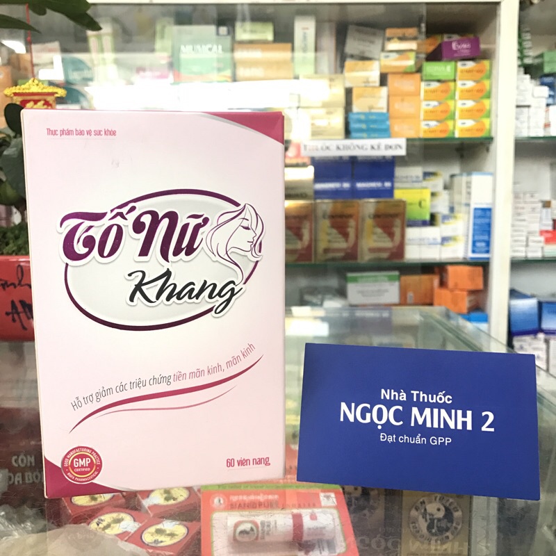 ✅ [Chính Hãng] Tố Nữ Khang Hỗ trợ giảm các triệu chứng tiền mãn kinh, mãn kinh.