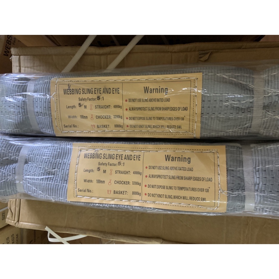 Dây Cáp Vải Cẩu Hàng 4 Tấn