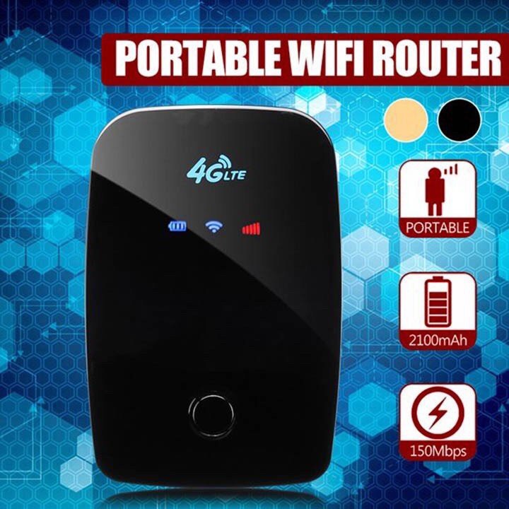 SC801 4G LTE Củ phát wifi Tốc độ 150mb pin 2100mah chạy 8h bộ phát mạng siêu nhanh