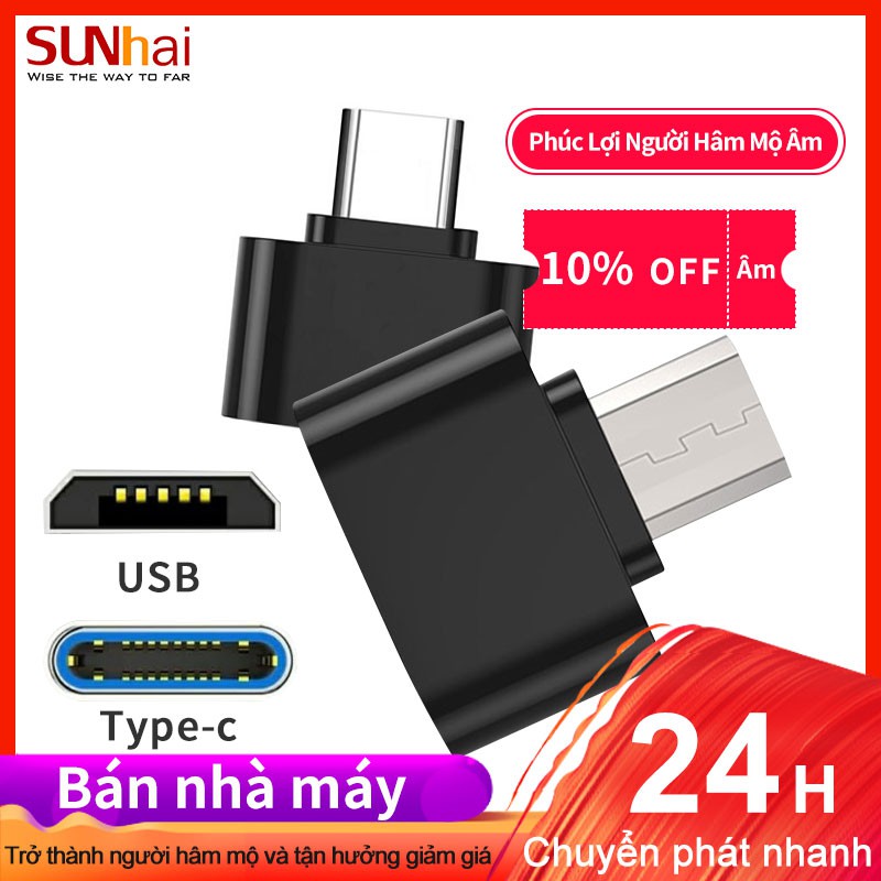 Đầu chuyển đổi OTG Android Type-C Micro USB 3.0 dành cho điện thoại