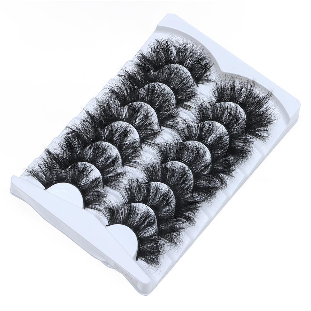 Set 7 Cặp Lông Mi Giả SKONHED Trang Điểm Thủ Công Dày Và Dài