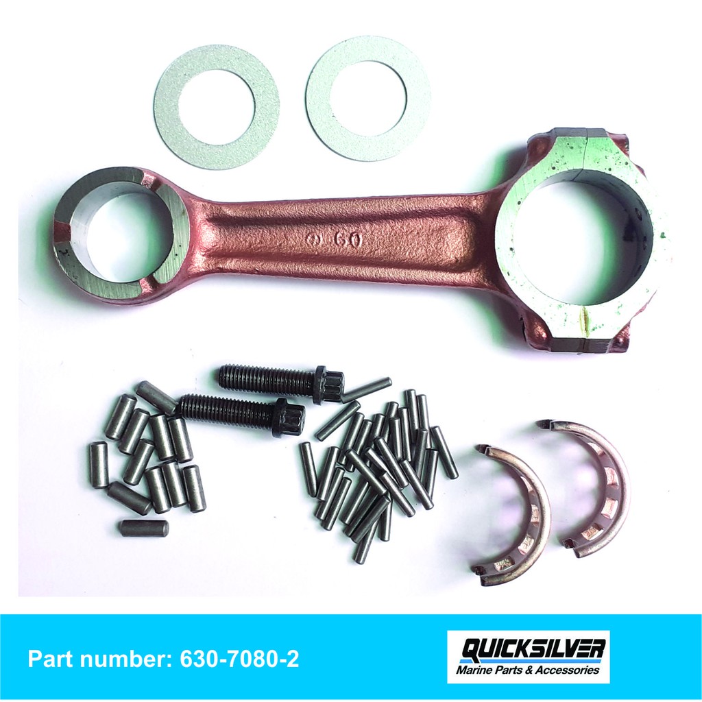 Tay zên cho động cơ thủy Mercury (Connecting Rod 630-7080-2) dùng cho động cơ từ 18HP - 25HP hàng của QuickSilver