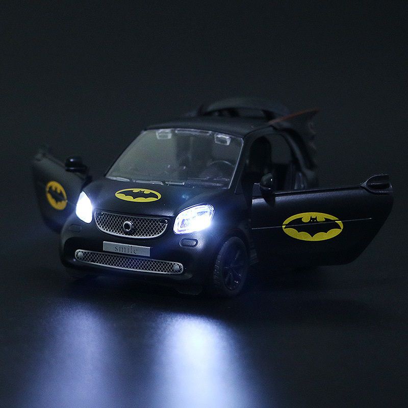 Mô Hình Xe Hơi Batman Spider man Thông Minh Bằng Hợp Kim Tỉ Lệ 1: 36