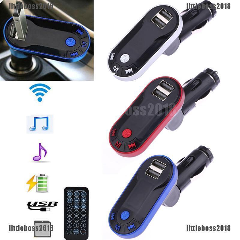 Máy Phát Nhạc Mp3 Bluetooth Không Dây Cho Xe Hơi