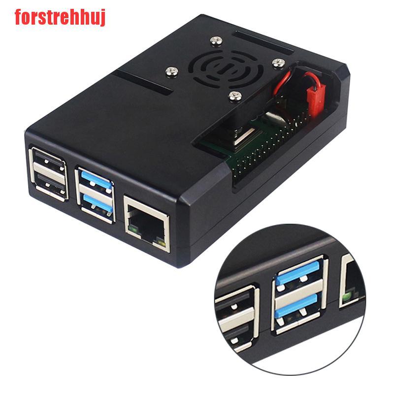 Hộp Đựng Kèm Quạt Tản Nhiệt Cho Raspberry Pi 4b Abs | BigBuy360 - bigbuy360.vn
