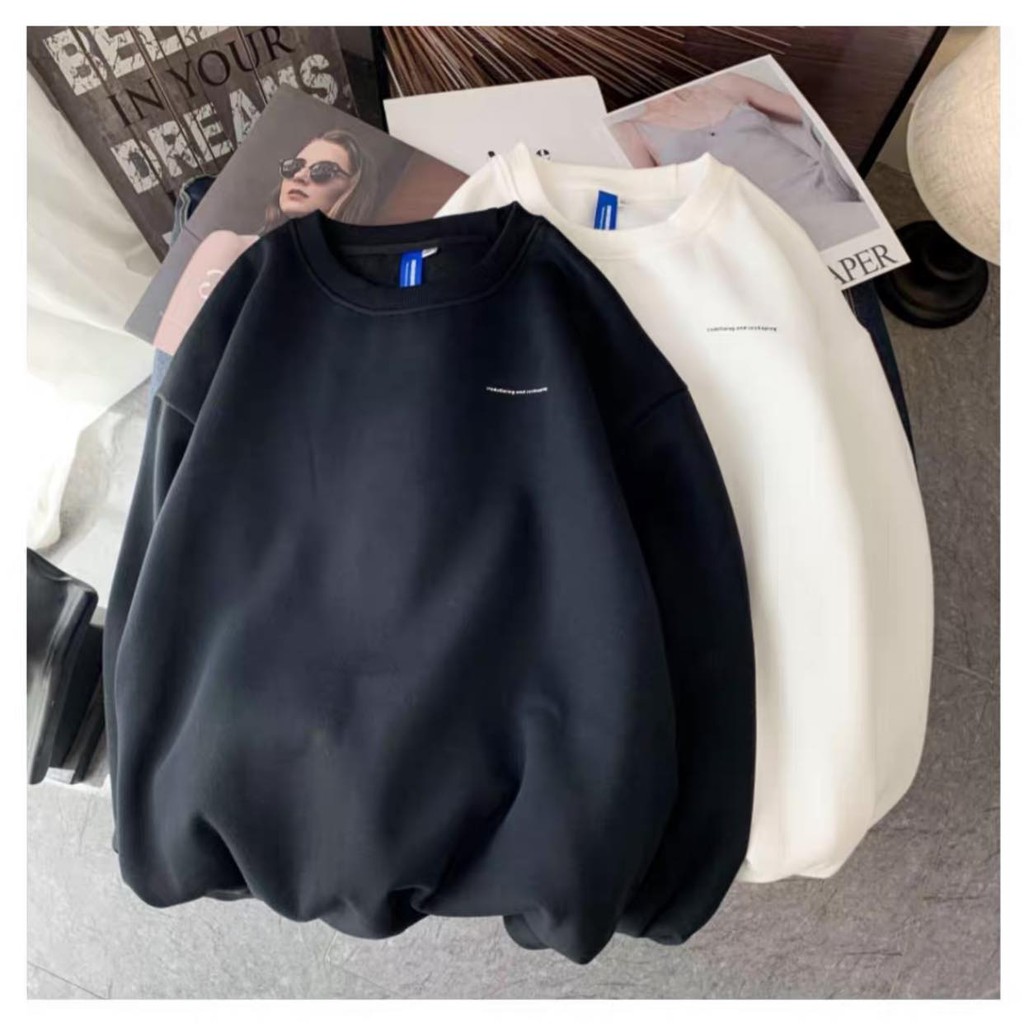 Áo swearter nỉ bông dày dặn