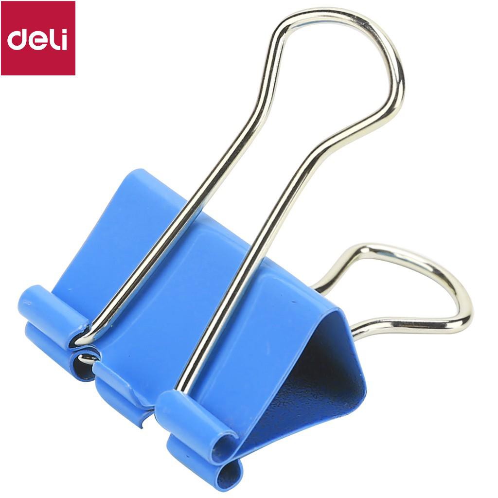 Kẹp bướm Deli - 48 chiếc/hộp - E8554A [Deli]