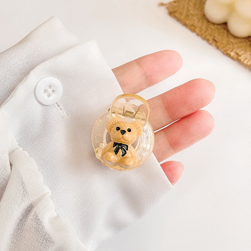 Kẹp tóc trang trí hình chú gấu đáng yêu cho nữ