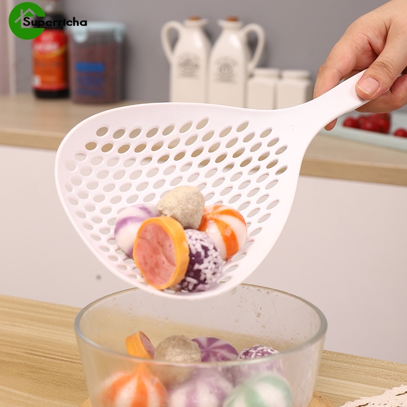 1 muỗng múc mì bằng nhựa chịu nhiệt độ cao không biến dạng đa năng màu sắc ngẫu nhiên