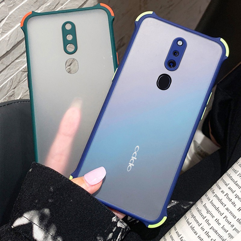 Ốp điện thoại cứng chống sốc cho Oppo F11 F11 Pro