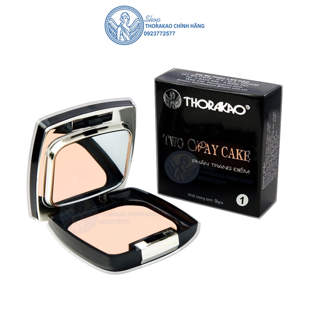 Phấn Trang Điểm Trắng Da Thorakao 9g  Two Way Cake