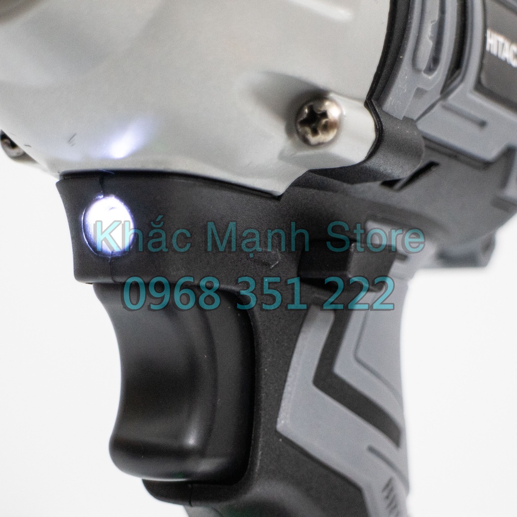 [ Tặng Phụ Kiện ] Máy Siết Bulong HITACHI 199v Loại Chống Va Đập, Tặng Bộ Phụ Kiện Đầy Đủ Như Hình.