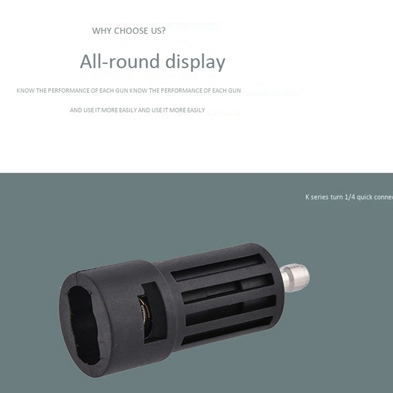 Thích hợp cho Khớp chuyển đổi dòng KARCHER K2 1 '4 Cắm nhanh Union Máy rửa xe áp lực cao Phụ kiện vòi rửa xe