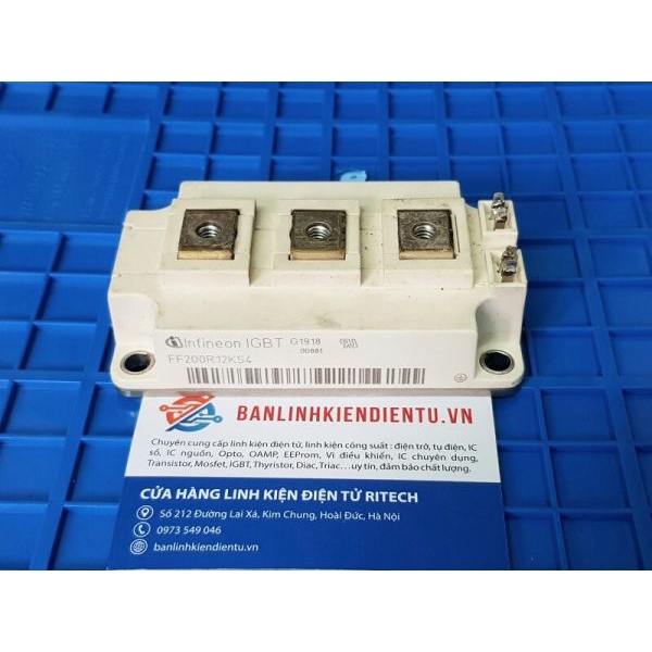 FF200R12KS4 IGBT Infineon 200A 1200V (Tháo máy)
