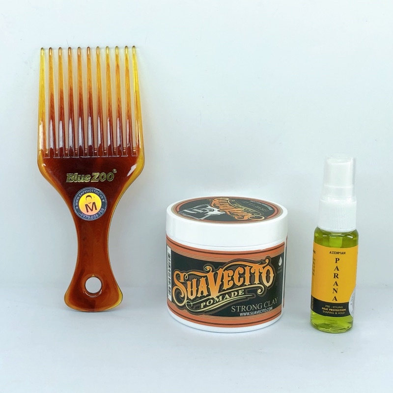 Sáp Vuốt Tóc Nam SUAVECITO Firme Clay 113Gr - Hàng Chính Hãng