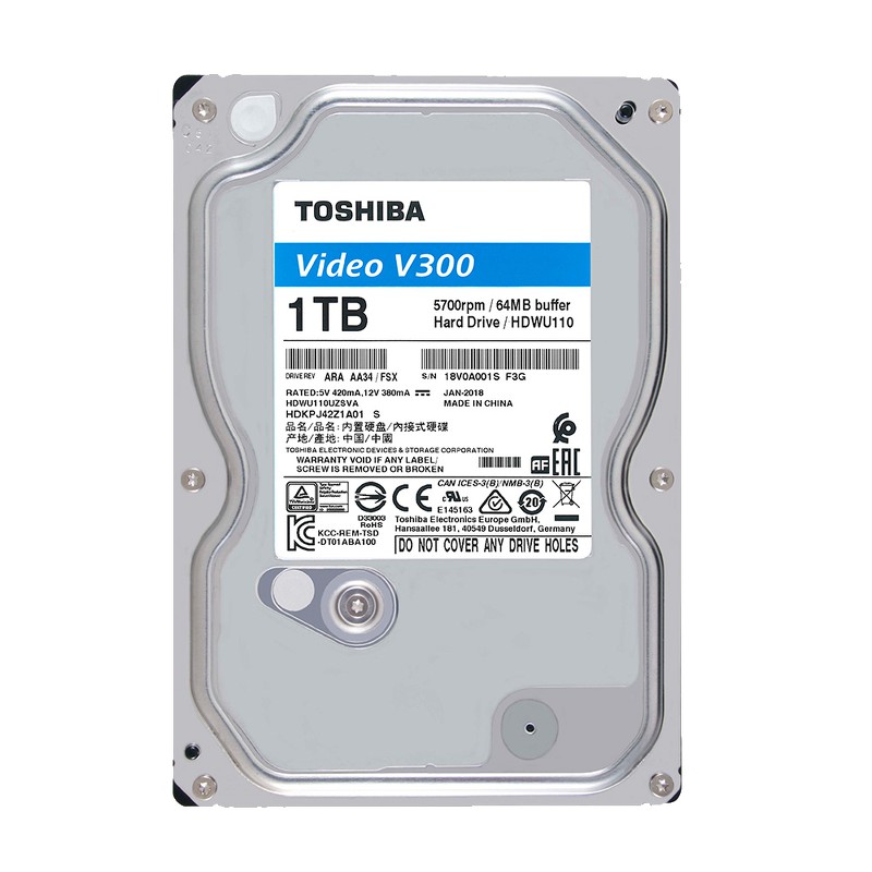 Ổ CỨNG CAMERA HDD TOSHIBA 1TB