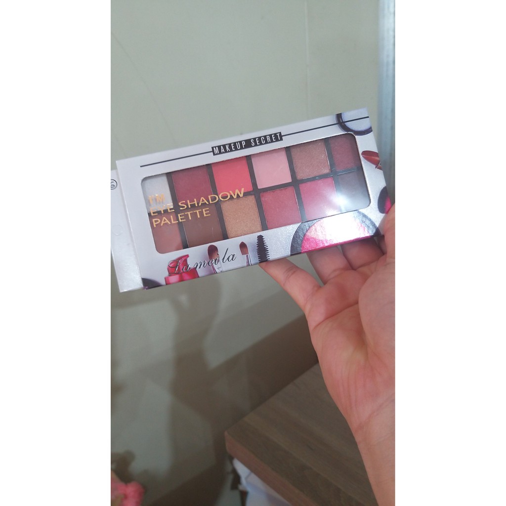 Phấn mắt lamina 12 ô dài to đẹp palette F506 | BigBuy360 - bigbuy360.vn