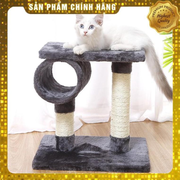 [Sẵn Hàng] Cat Tree - Trụ Cào Móng Cho Mèo Cột Đôi - Mã DCCM191 .