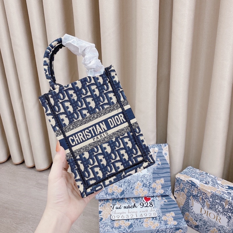 Túi điện thoại D thổ cẩm fullbox tặng kèm khăn lụa