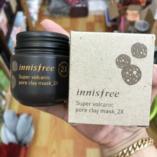 👍MẶT NẠ ĐẤT SÉT #INNISFREE SUPER VOLCANIC PORE CLAY MASK