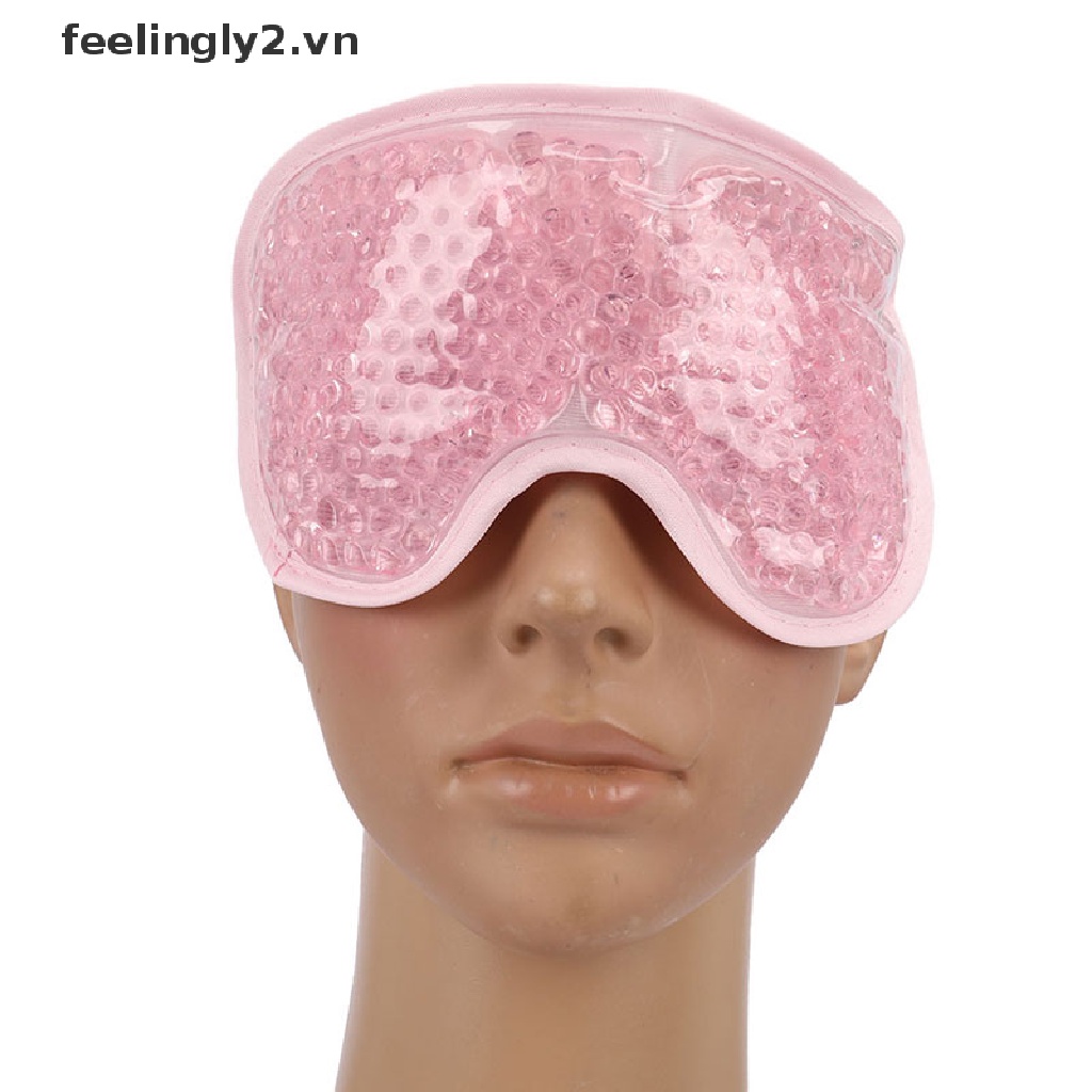 Mặt Nạ Mắt Dạng gel Nén Nóng Lạnh Giúp Làm Mịn Da