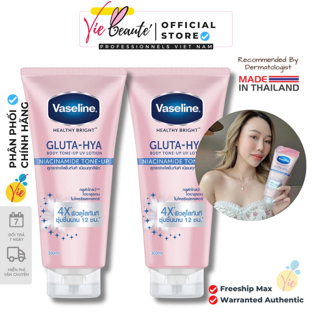 Vaseline Body Tone-Up Sữa Dưỡng Thể Nâng Tone Tức Thì 300ML