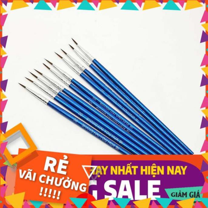 [ BÁN CHẠY ] [Siêu Sale] Cọ Tỉa Nét Màu Nước, Sơn Dầu