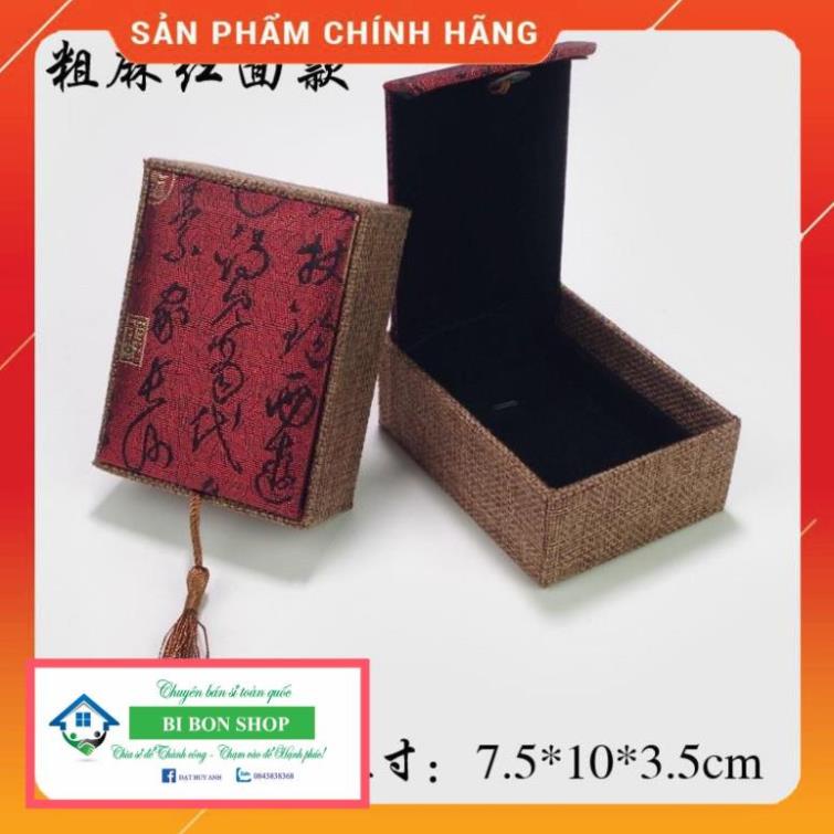 *HOT* Hộp gấm đựng vòng trang sức đồ phong thủy