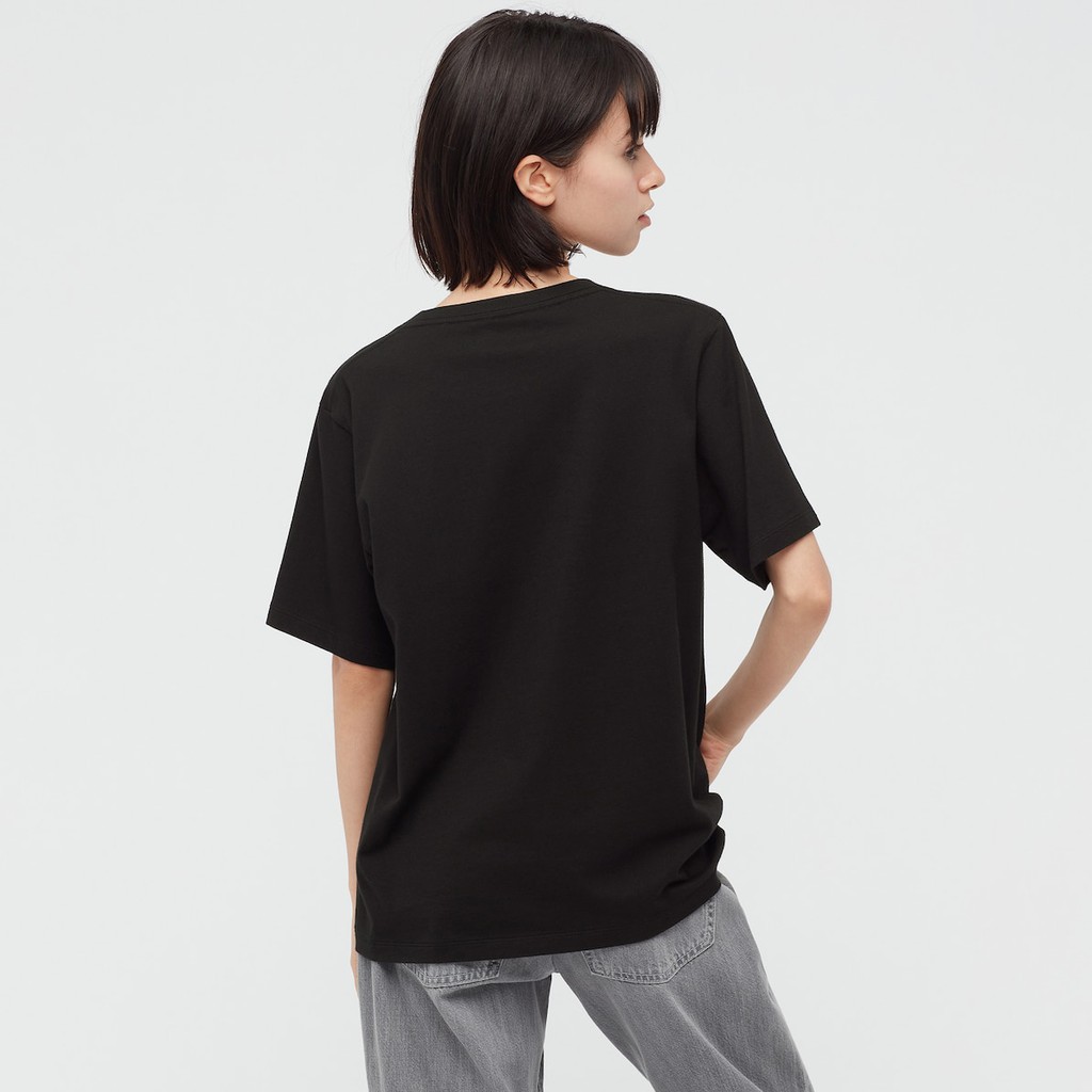 (UNIQLO Nhật chính hãng) Nữ - Áo thun UT Troys Sivan (Áo phông in chữ)