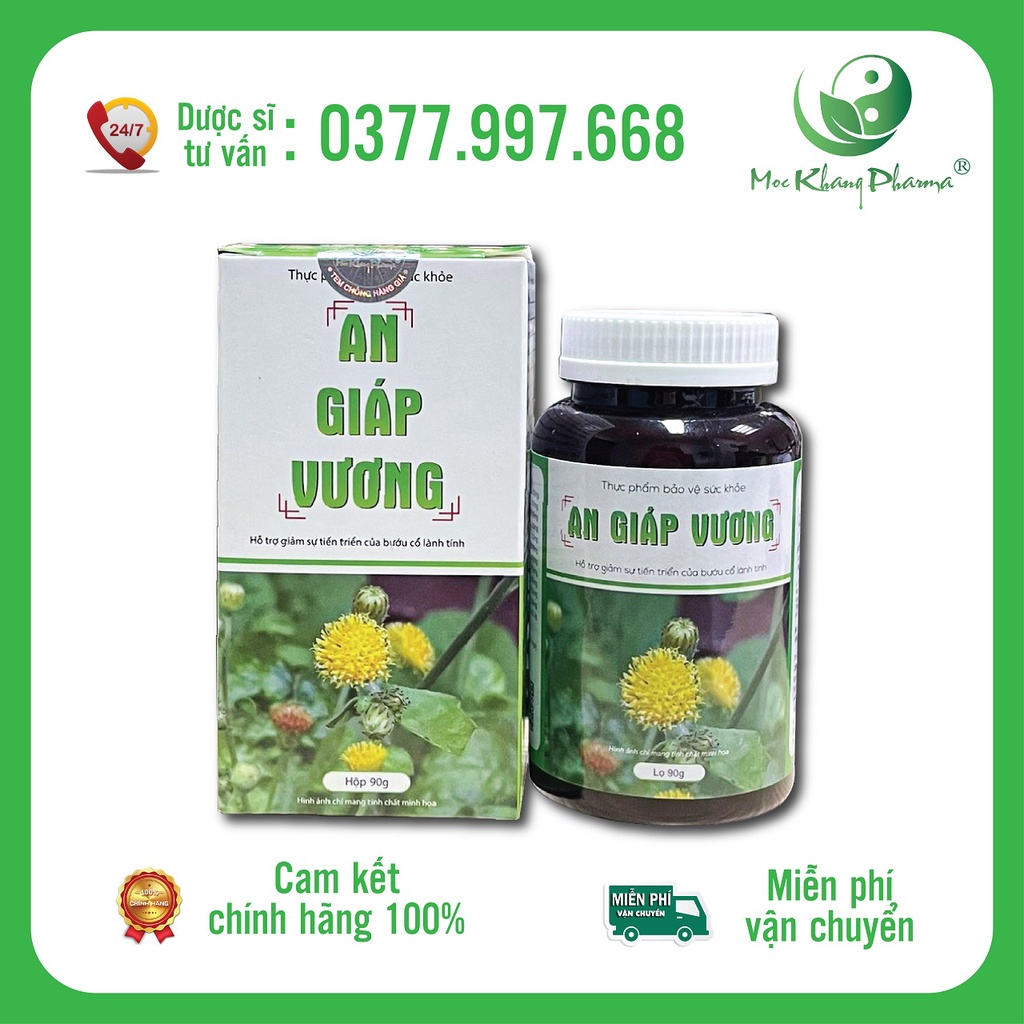 An Giáp Vương Hỗ Trợ Giảm sự phát triển của Bướu Cổ Lành Tính Liệu Trình Từ 1 đến 3 Tháng