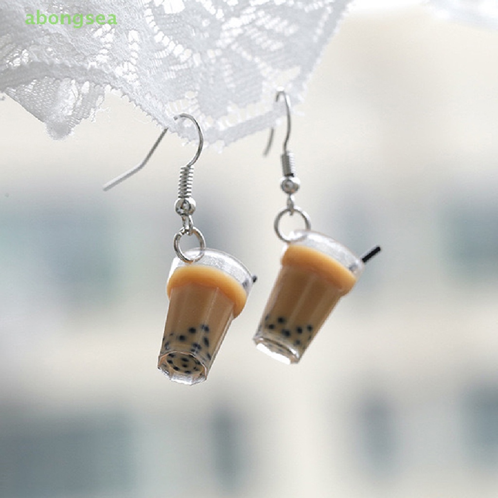 Abongsea Mặt Vòng cổ / Bông Tai handmade 3d Bằng Nhựa resin