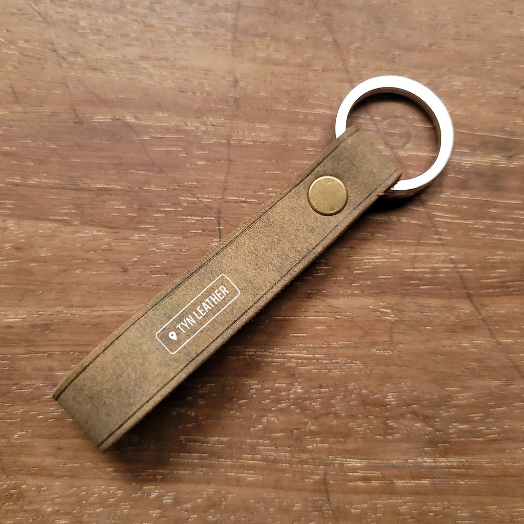 Móc khóa da thật, Móc khóa da handmade