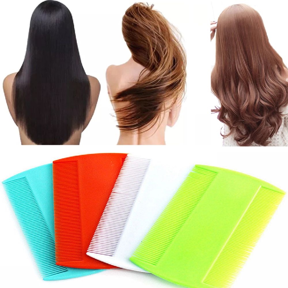 Lược Chải Tóc Loại Bỏ Gàu Bằng Nhựa Răng Mảnh