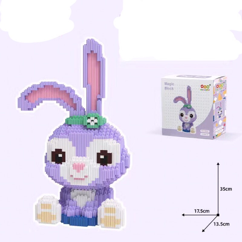 Lego, bộ lắp ráp thỏ cute