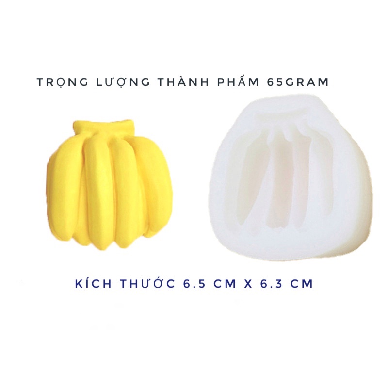 Khuôn silicon trái chuối