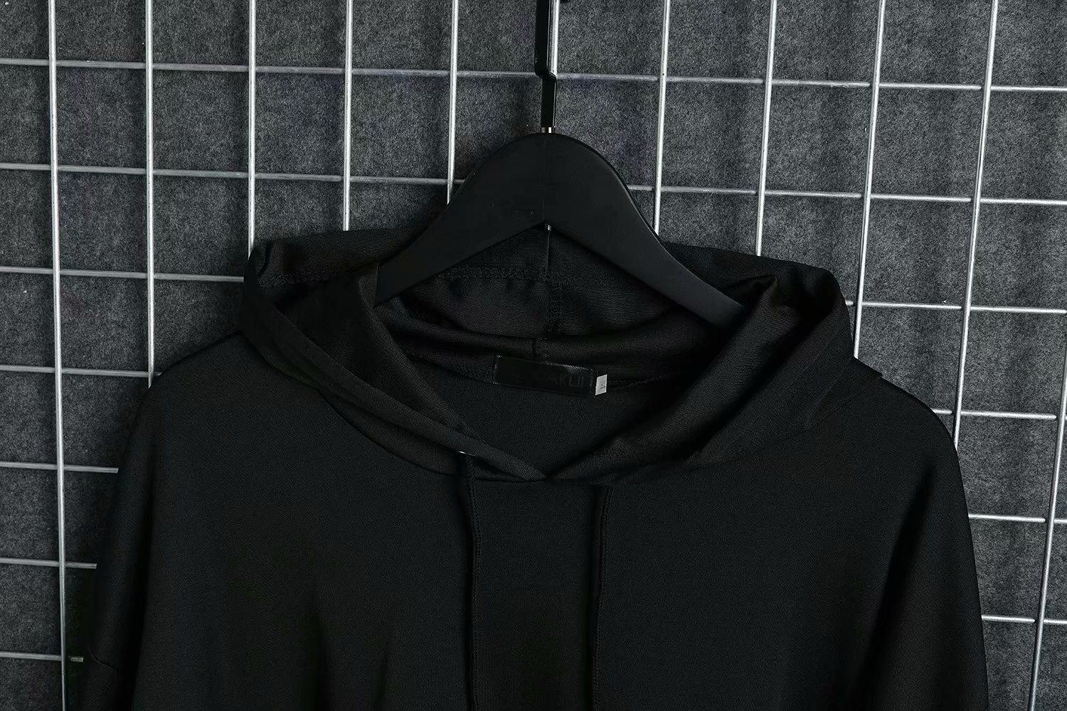 Áo hoodie tay dài phối dây ruy băng cá tính trẻ trung phong cách Hàn Quốc dành cho nam