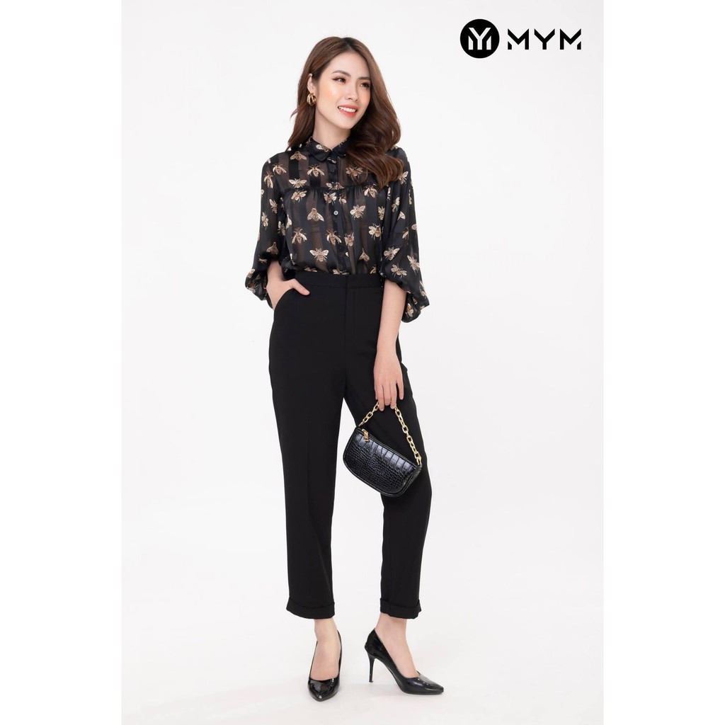 MYM Áo Sơ Mi Nữ, Tay Bồng Thời Trang Thiết Kế 💖 Áo Kiểu Nữ đẹp 💖 MYM_SHOP - MYM00005