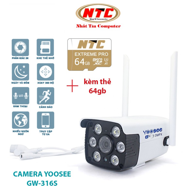 Camera IP Wifi Yoosee GW-316S