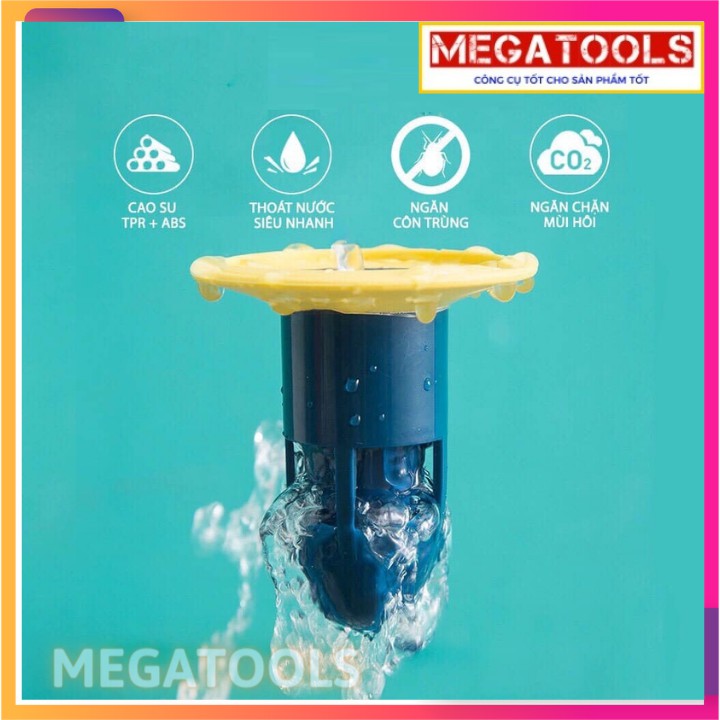 Phễu Thoát Sàn Chống Mùi Hôi Chống Trào Ngược Ngăn Chặn Côn Trùng Lỗ Thoát Nước trong Nhà Tắm Vệ Sinh