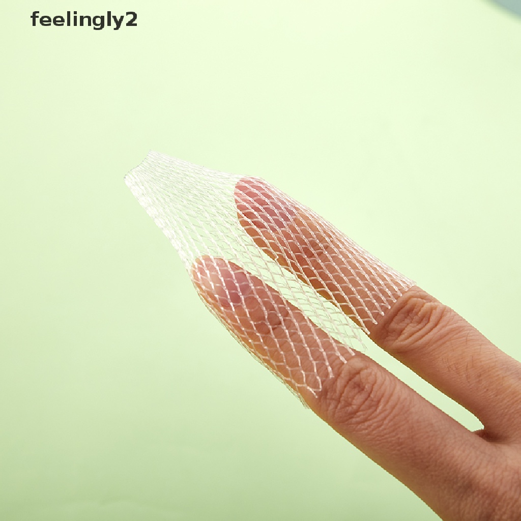 [Hàng mới về] Set 50 lưới bọc bảo vệ cọ trang điểm rộng 1cm